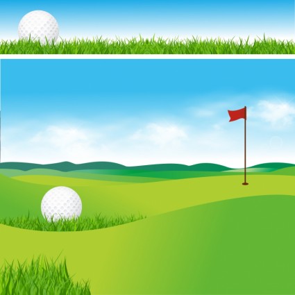 Golf Sport Background Vector Graphics - Ai, Svg, Eps Vector Free Download
