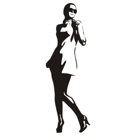 Sexy Woman Silhouette - Ai, Svg, Eps Vector Free Download