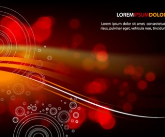 Abstract Red Lighting Illustration Background