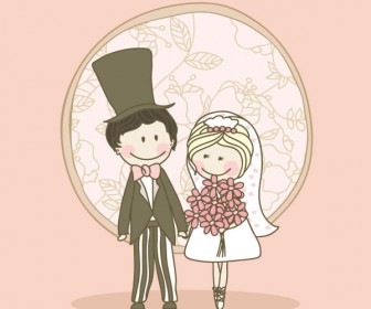 Cartoon Wedding Elements