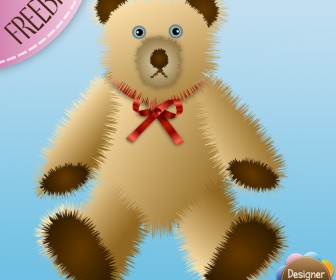 Teddy Bear Vector Illustration