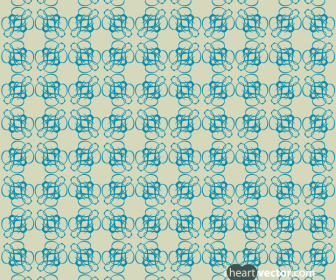Blue Circle Pattern Vector Graphic
