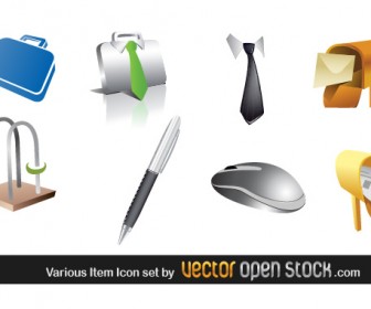 Business Office Icon Set