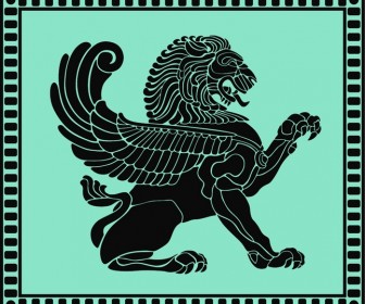 Lion Emblem Vector