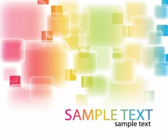 Colorful Shapes Background Vector