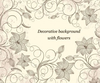 Flowers Decorative Background