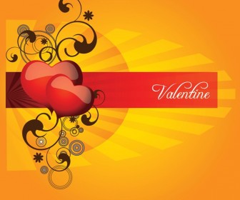 Valentine Heart Label