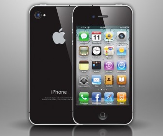 Apple iPhone Vector Illustration