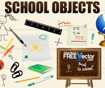 Vector School Objects