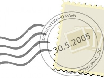 Postage Stamp Clip Art Vector Clip Art