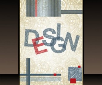 Classic Book Cover Design 03 Vector Vector Art