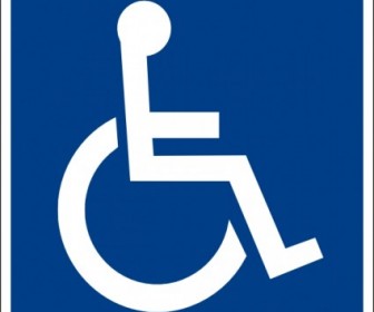 Handicapped Accessible Sign Clip Art Vector Clip Art