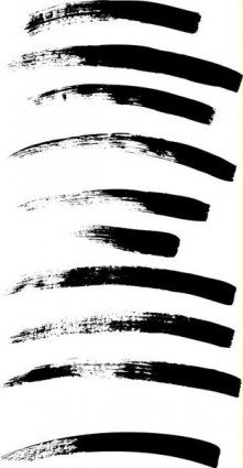 Paint Brush Strokes Vector Art - Ai, Svg, Eps Vector Free Download
