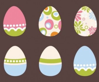 Vector Easter Eggs Vector Art