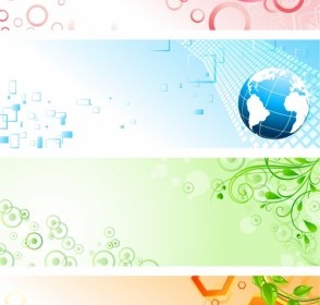Vector Abstract And Colourful Banners Vector Banner