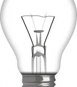 Vector Light Bulb Vector Clip Art