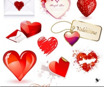Vector Romantic Heartshaped Heart Vector Art