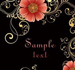 Vector Fashion Floral 02 Background Vector Art