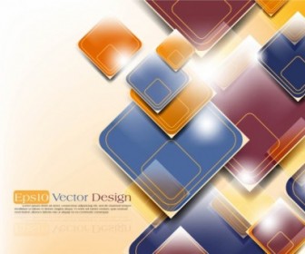 Vector Gorgeous Threedimensional Dynamic 03 Background Vector Art