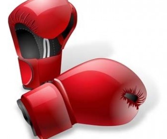 Vector Boxing Glove Ai, Illustrator Design Sport Vector Graphics