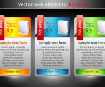 Vector Color Banners Banner01 Vector Banner
