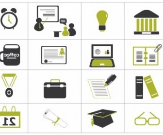 Vector Higher Education Icons Icon Vector Graphics