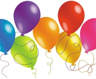 Vector Graphic of Colorful Balloon