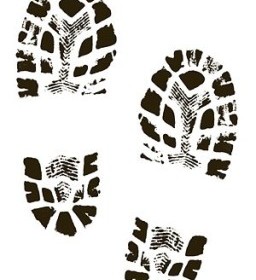 Vector Boots Shoes Shoe Print Clip Vector Art