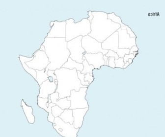 Vector African Map Vector Art