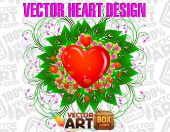 Vector Design Heart Vector Art