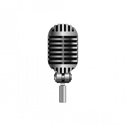 Vector Microphone Vector Art - Ai, Svg, Eps Vector Free Download