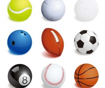 Vector Illustration Of Sport Balls