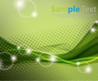 Green Abstract Vector Background