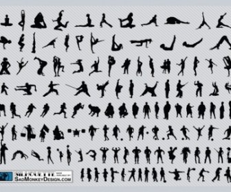 Sports Silhouettes Vector