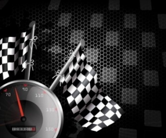 Racing Theme Background Pattern Vector Pack
