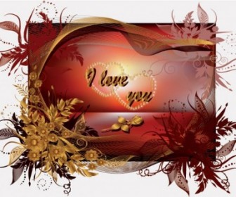 Special Valentine Day Greeting Card Vector Pack