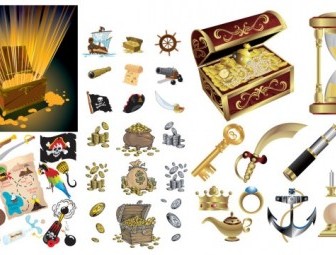 Pirate Treasure Series Vector
