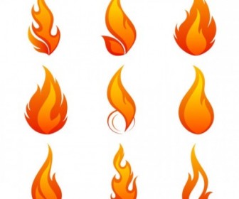 Flame Icon Vector