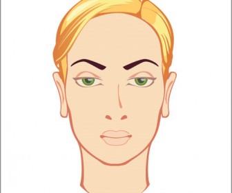 Woman Face Illustration