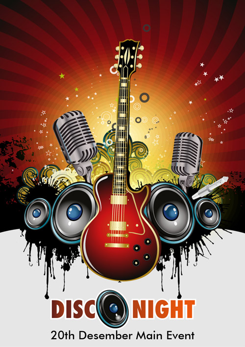 Music Event Background - Ai, Svg, Eps Vector Free Download
