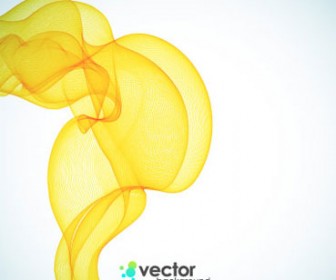 Yellow Abstract Background Vector Illustration