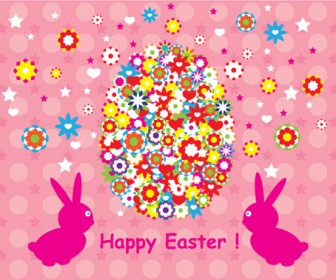 Happy Easter Background Design