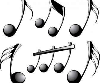 Musical Notes Vector Illustration