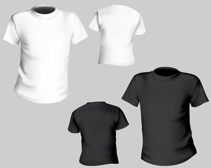 Download Vector t-shirt black white - Ai, Svg, Eps Vector Free Download