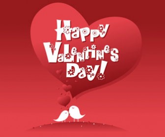 Valentine illustration Card