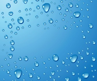 Water drop vector