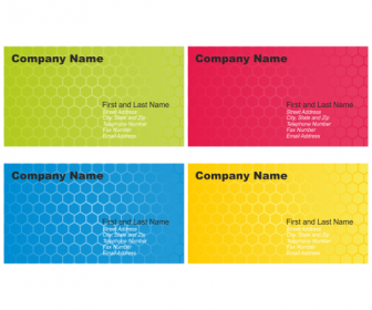 Set of Business Card Designs