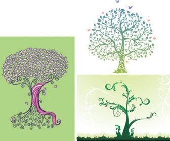 vector trees illustrations