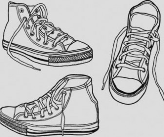 Sneakers Illustration Vector