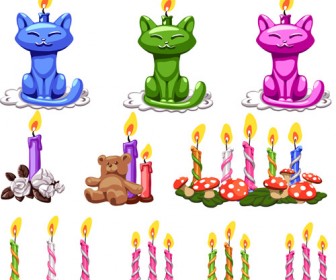 Candles Vector